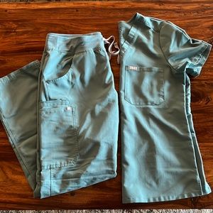 FIGS Scrubs. Hydrogreen Limited edition color.